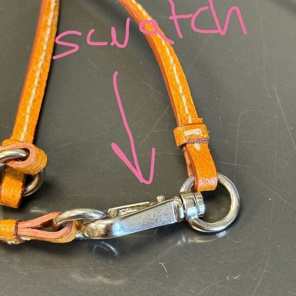 Prada Brown Leather Wrap Bracelet - Picture 2 of 7